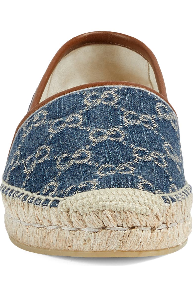 Gucci Pilar Logo Espadrille Flat, Alternate, color,