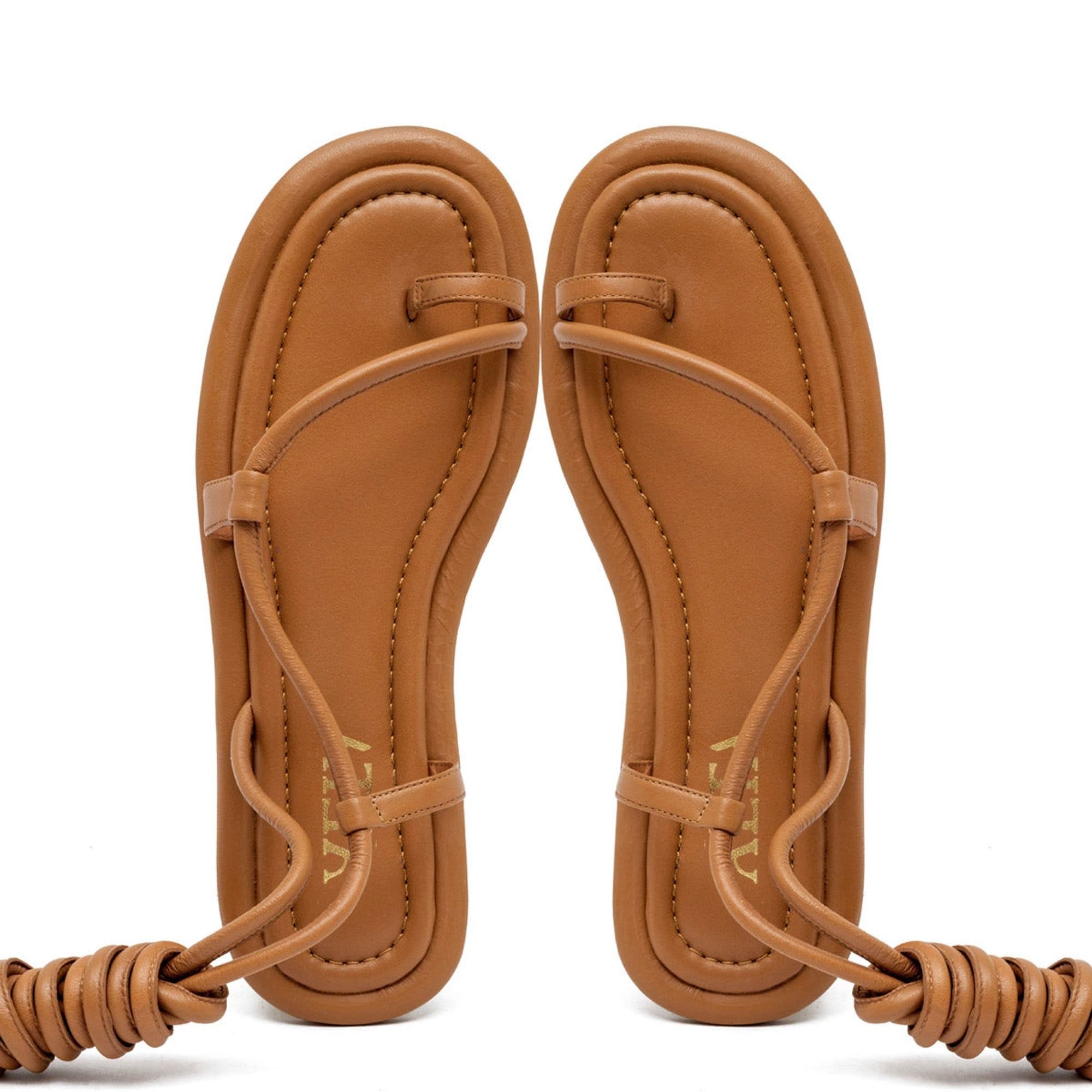 Aurora Sandals, Alternate, color, Brown