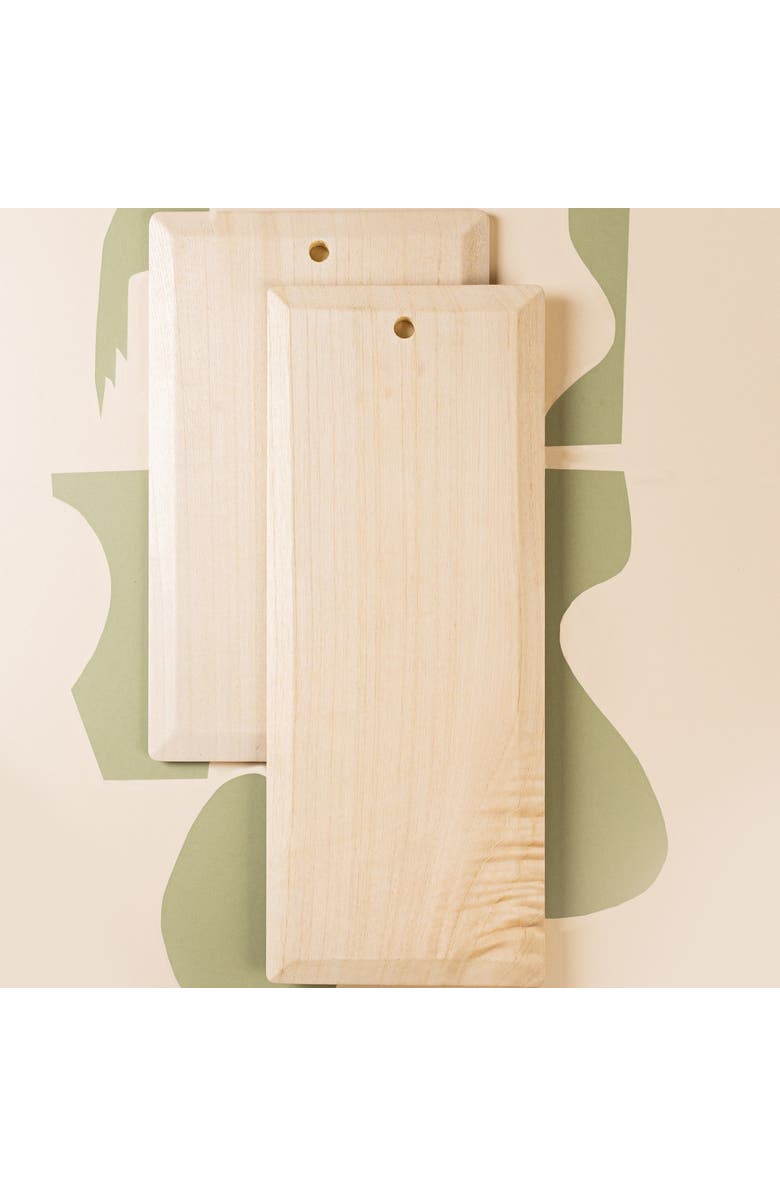 Itza Wood Long Serving Board, Alternate, color, Blonde Cedar - Long