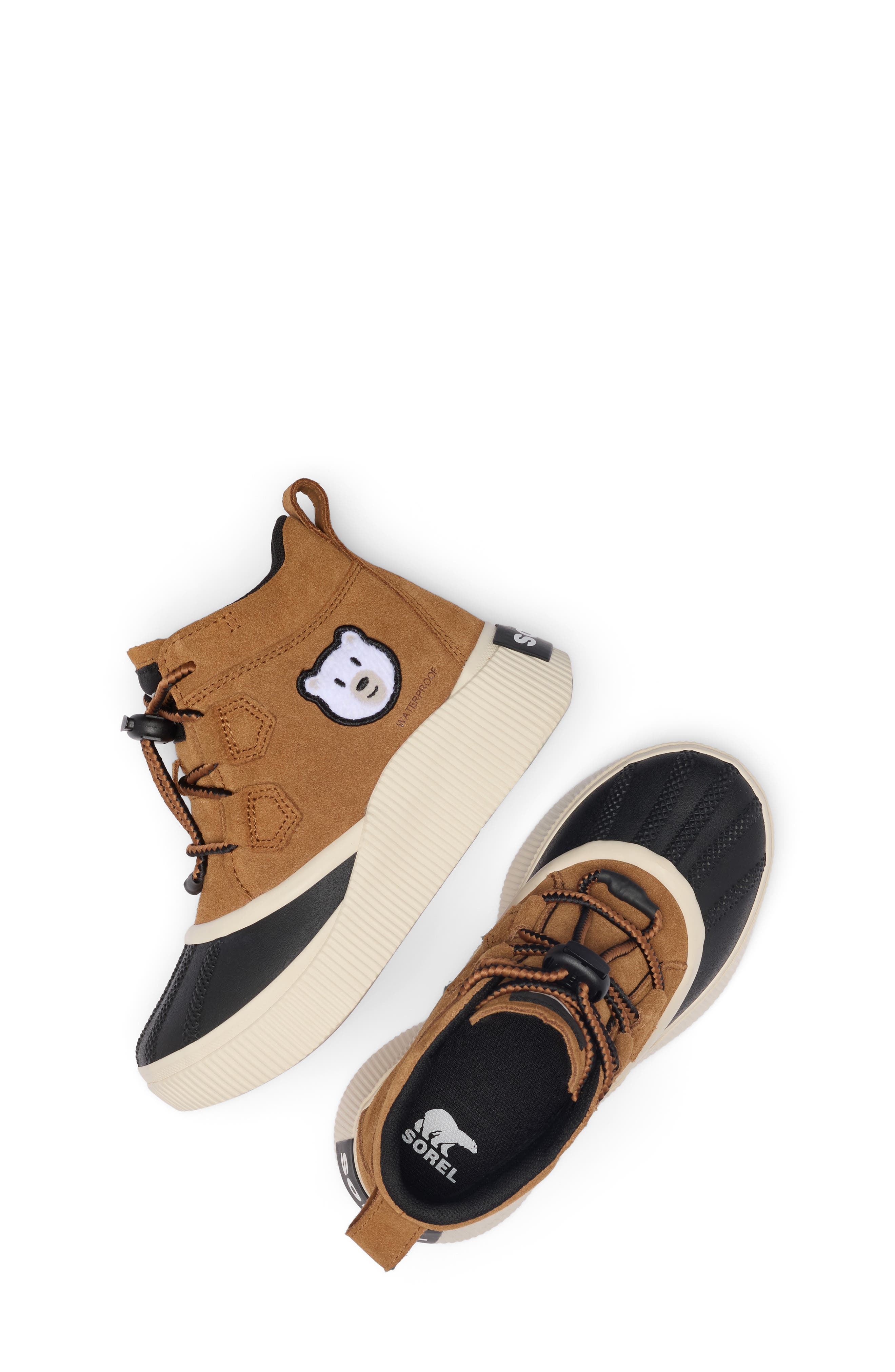 Kids' Out N About IV Chillz Waterproof Duck Boot, Alternate, color, TAFFY/ LIGHT BISQUE