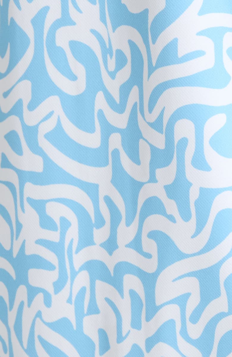 G/FORE Scribble Print Quarter Zip Sweatshirt, Alternate, color, Baja