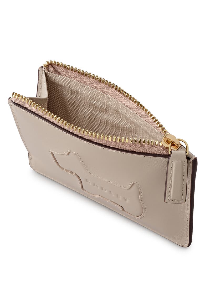 Hadley Lane Small Zip Card Case, Alternate, color, PORCINI