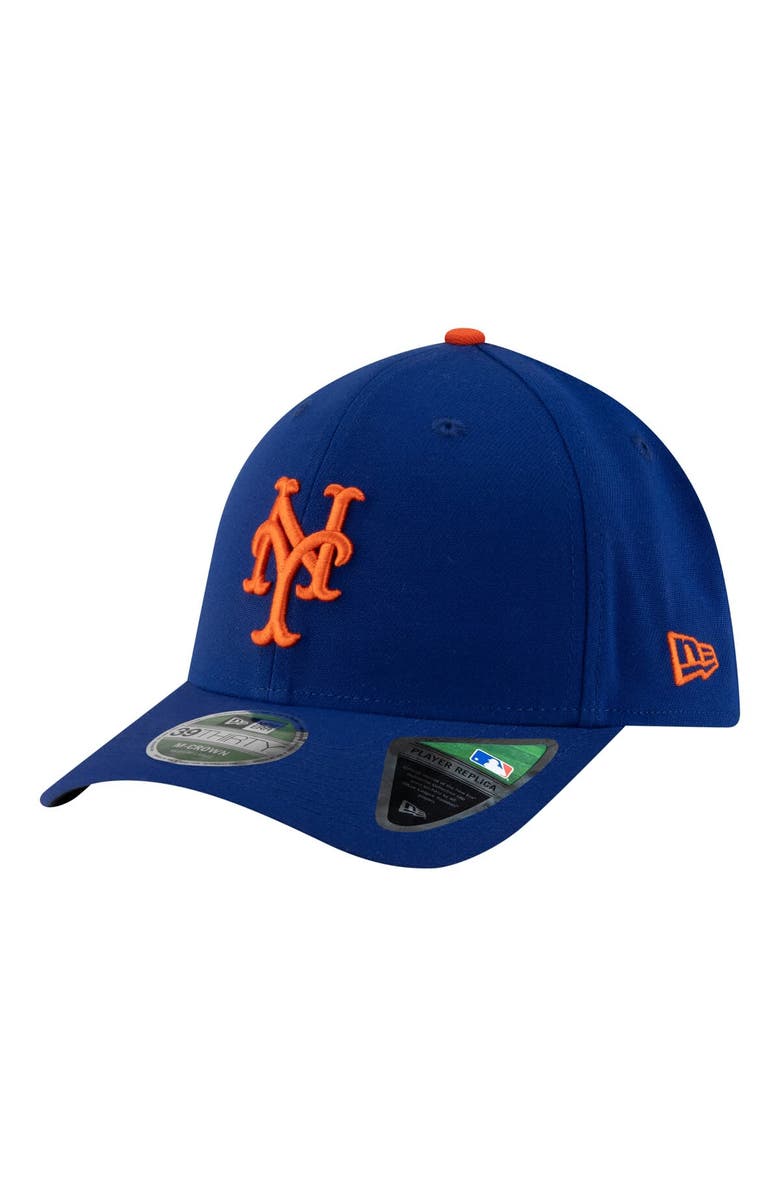 New Era Men's New Era  Royal New York Mets  Player Replica 39THIRTY M-Crown Flex Hat, Main, color, Royal