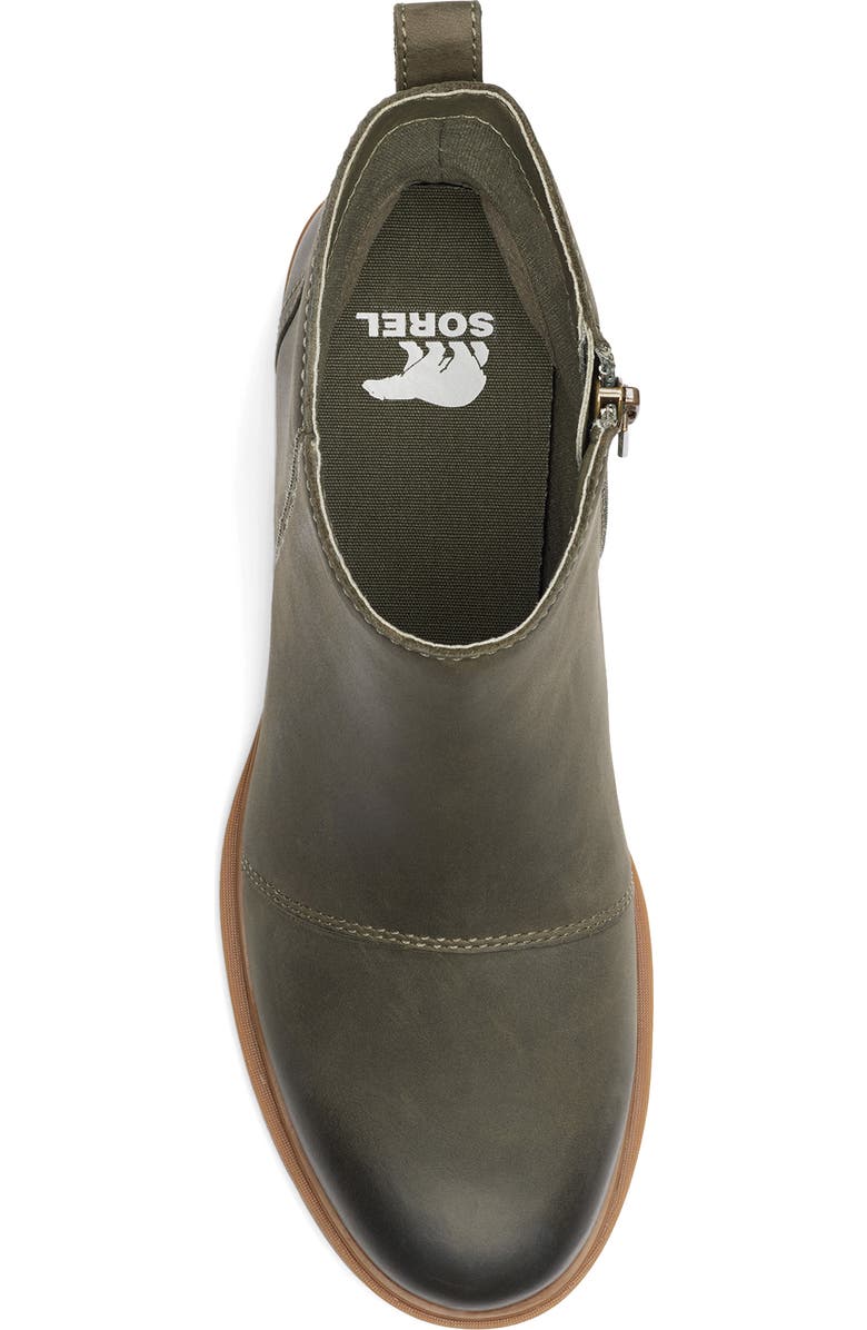 SOREL Emelie III Waterproof Boot, Alternate, color, Stone Green/ Gum