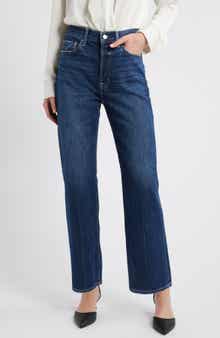Pistola Cassie High Waist Straight Leg Jeans