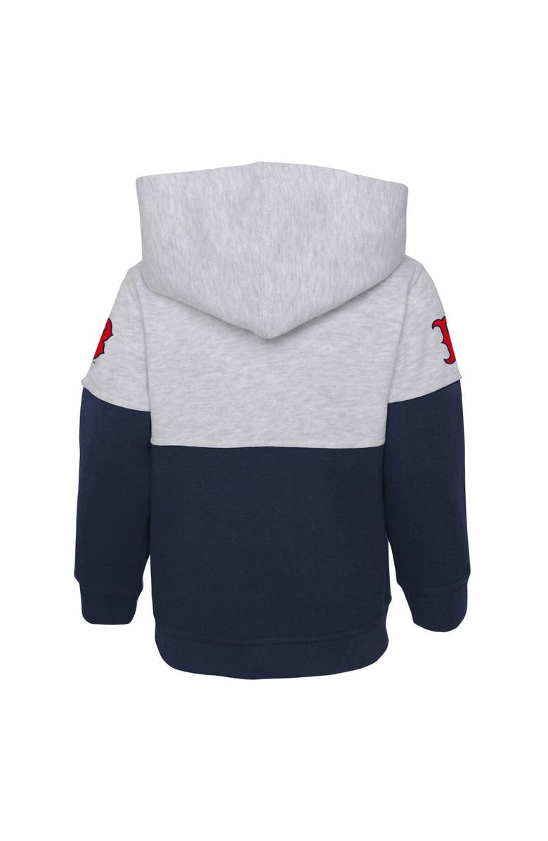 Outerstuff Infant Navy/Heather Gray Boston Red Sox Playmaker Pullover Hoodie & Pants Set, Alternate, color, Navy