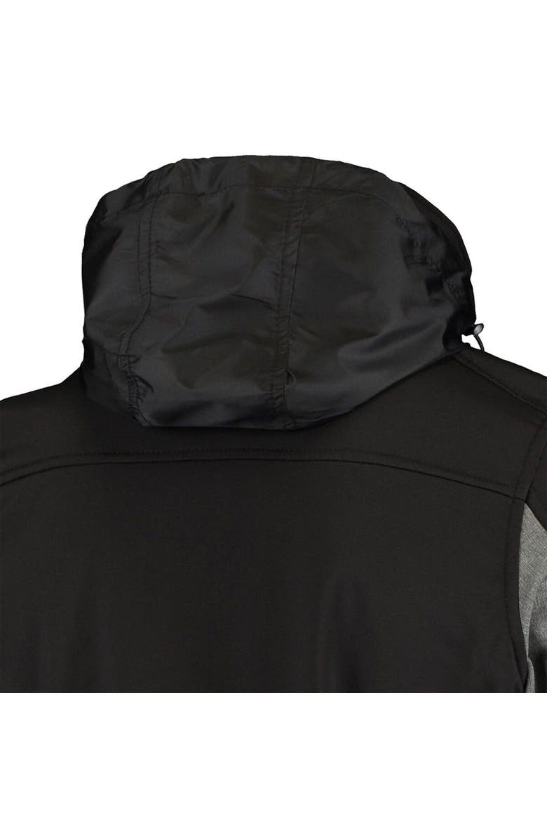 DUNBROOKE Men's Dunbrooke Black Atlanta Falcons Circle Zephyr Softshell Full-Zip Jacket, Alternate, color, 