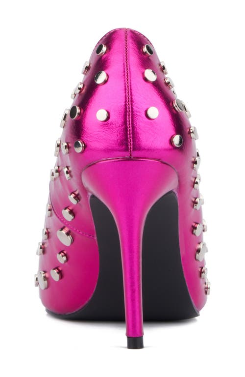 Torgeis Zoelle Studded Pump In Pink