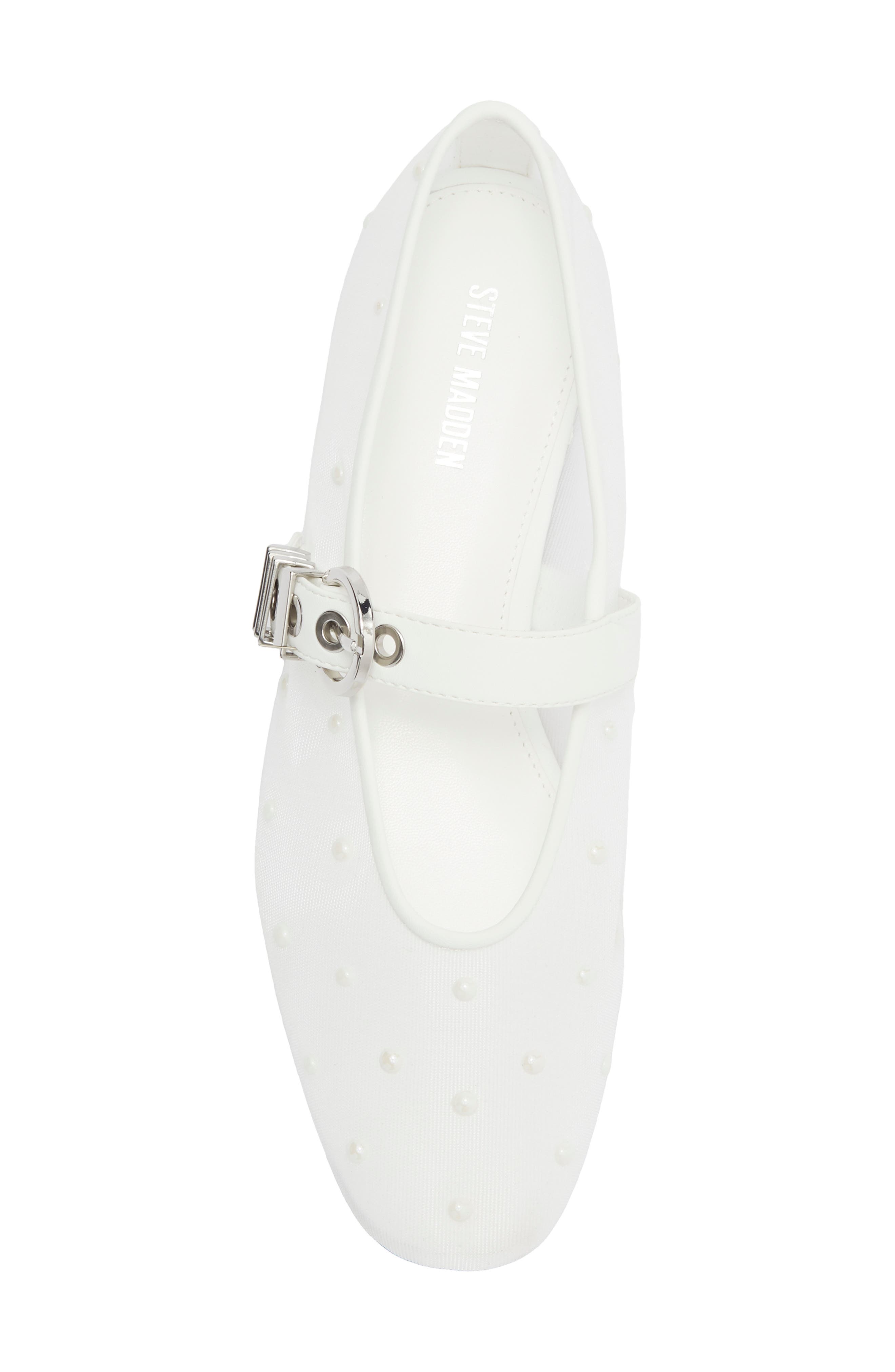 Lucia Mary Jane Flat, Alternate, color, IVORY PEARL