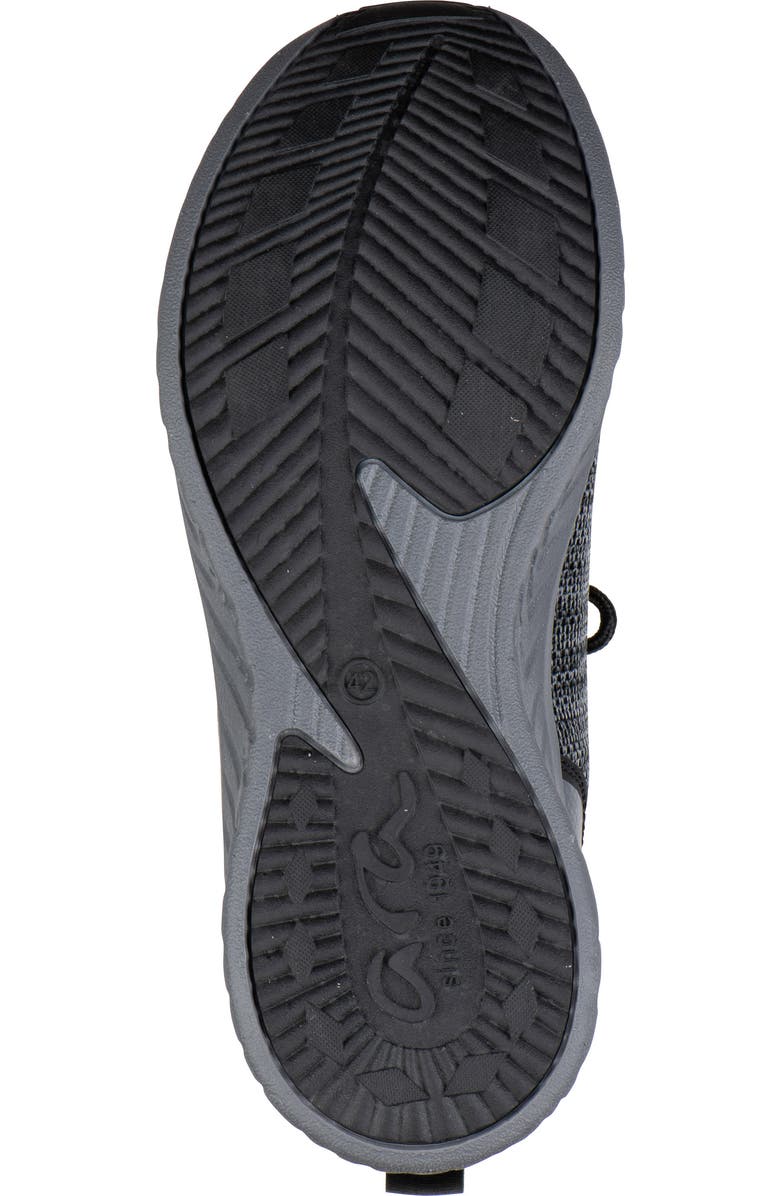 ara Stephen Water Resistant Sneaker, Alternate, color, Black/Grey