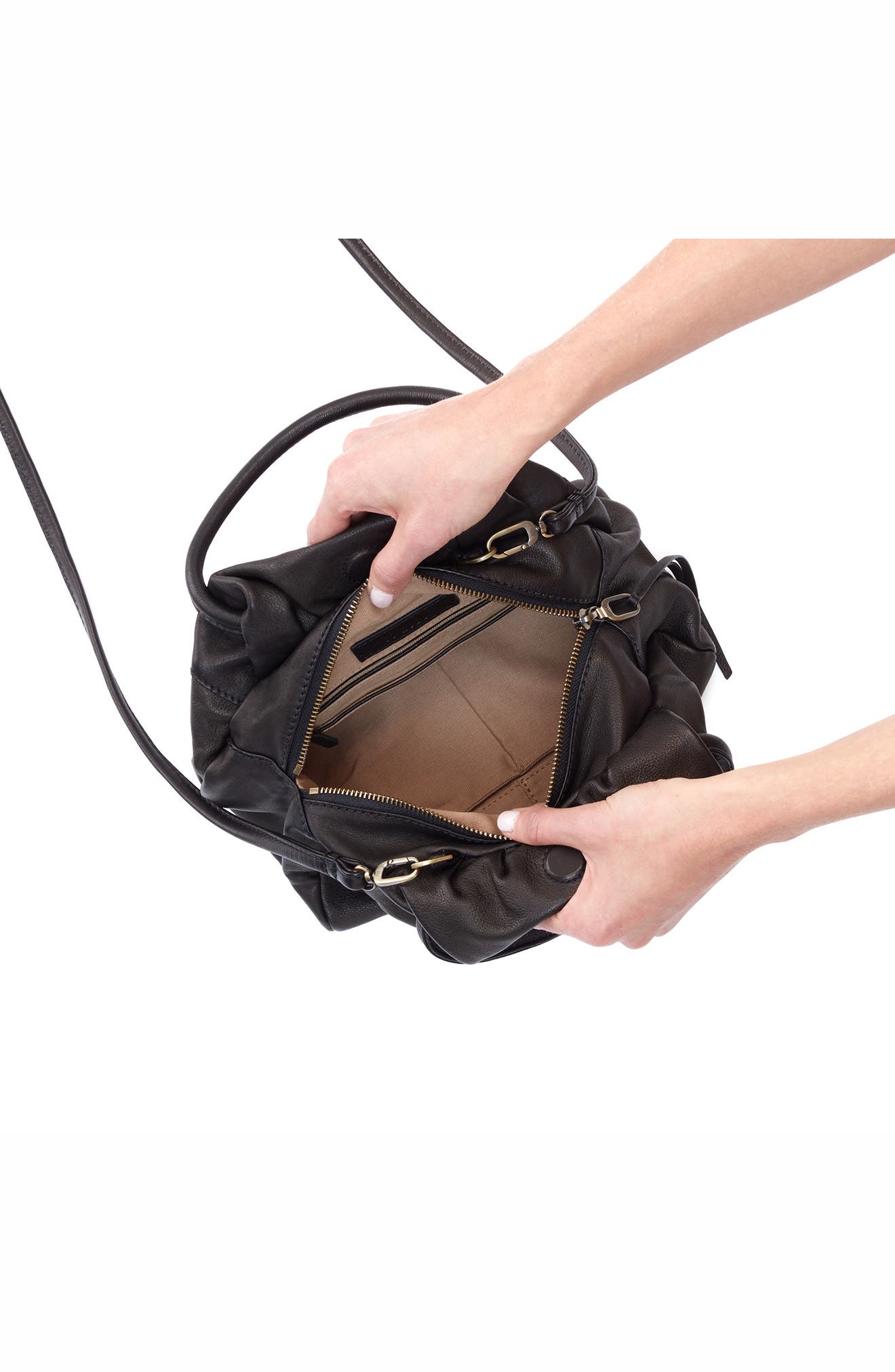 HOBO Darling Leather Crossbody Bag, Alternate, color, 