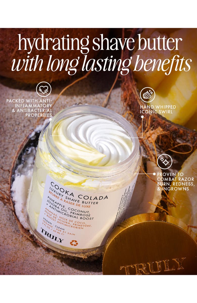 TRULY BEAUTY Cooka Colada Luxury Shave Butter, Alternate, color, 