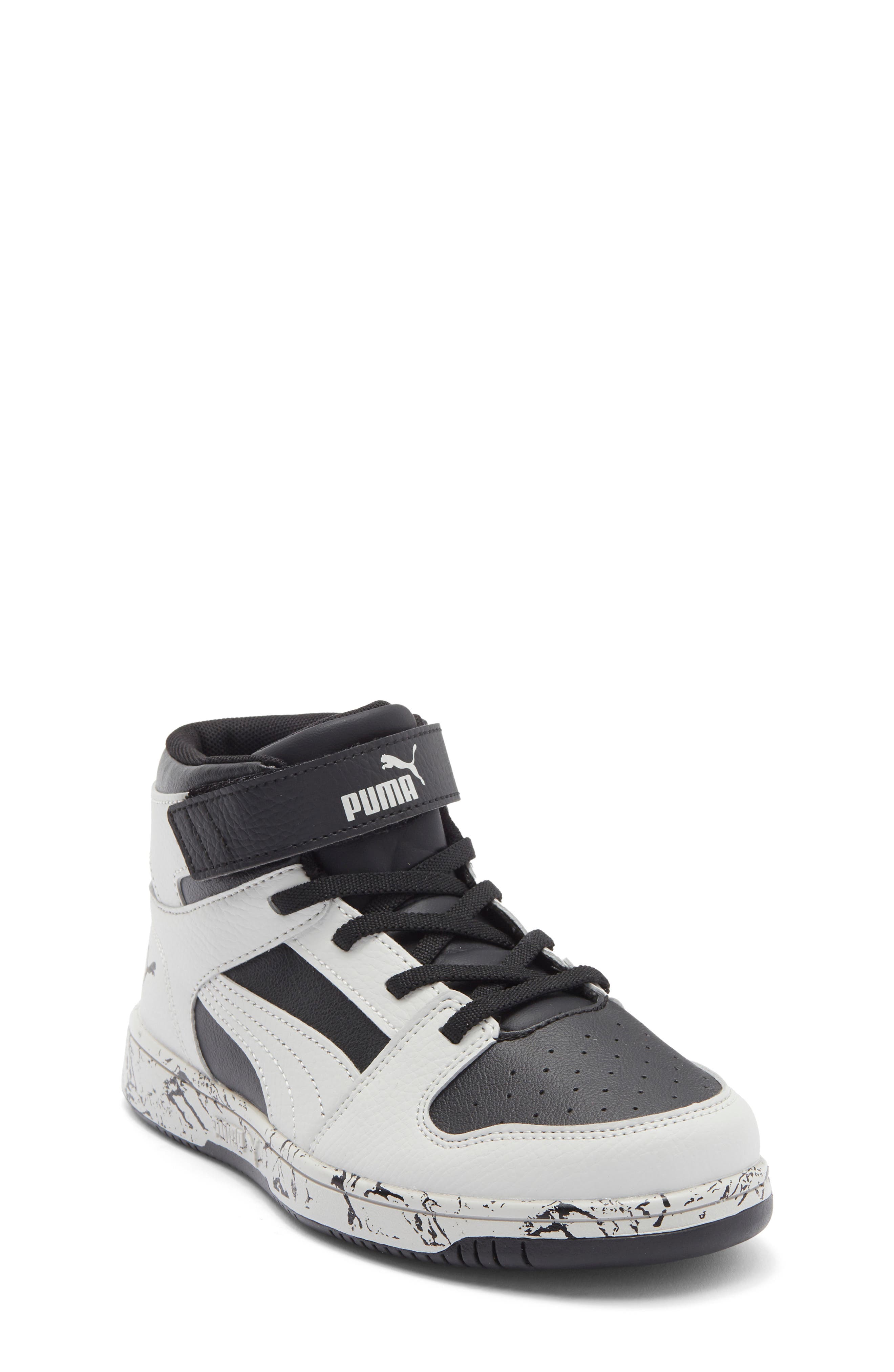PUMA Kids' Rebound Layup High Top Sneaker