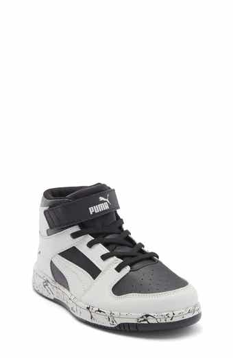 PUMA Kids' Rebound Layup High Top Sneaker