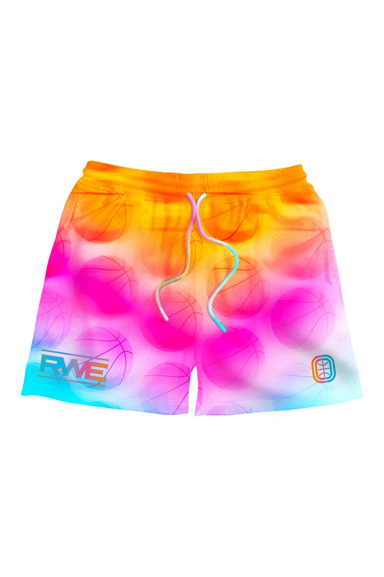 Elite RWE Mesh Basketball Shorts, Alternate, color, PINK