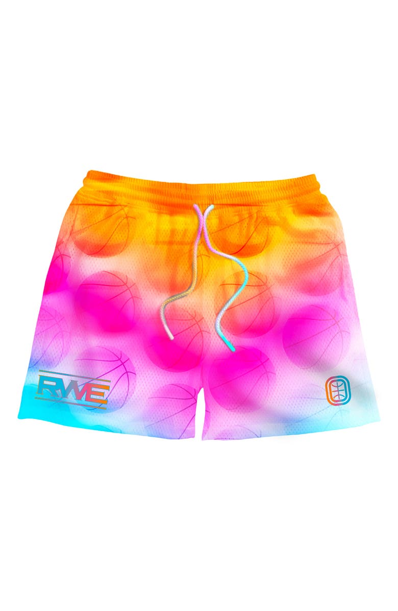 OVERTIME Elite RWE Mesh Basketball Shorts, Alternate, color, Pink