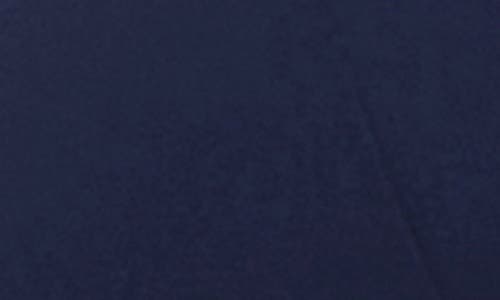 Nina Leonard Surplice V-neck Wide Leg Jumpsuit In Navy