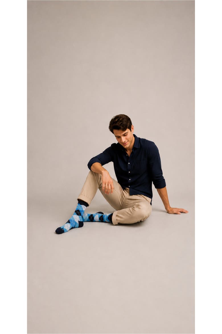 Fashion Patterned Dress Socks 6-Pack Gift Set, Alternate, color, Classy Collection