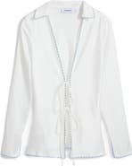 Desigual Tie Front Shirt