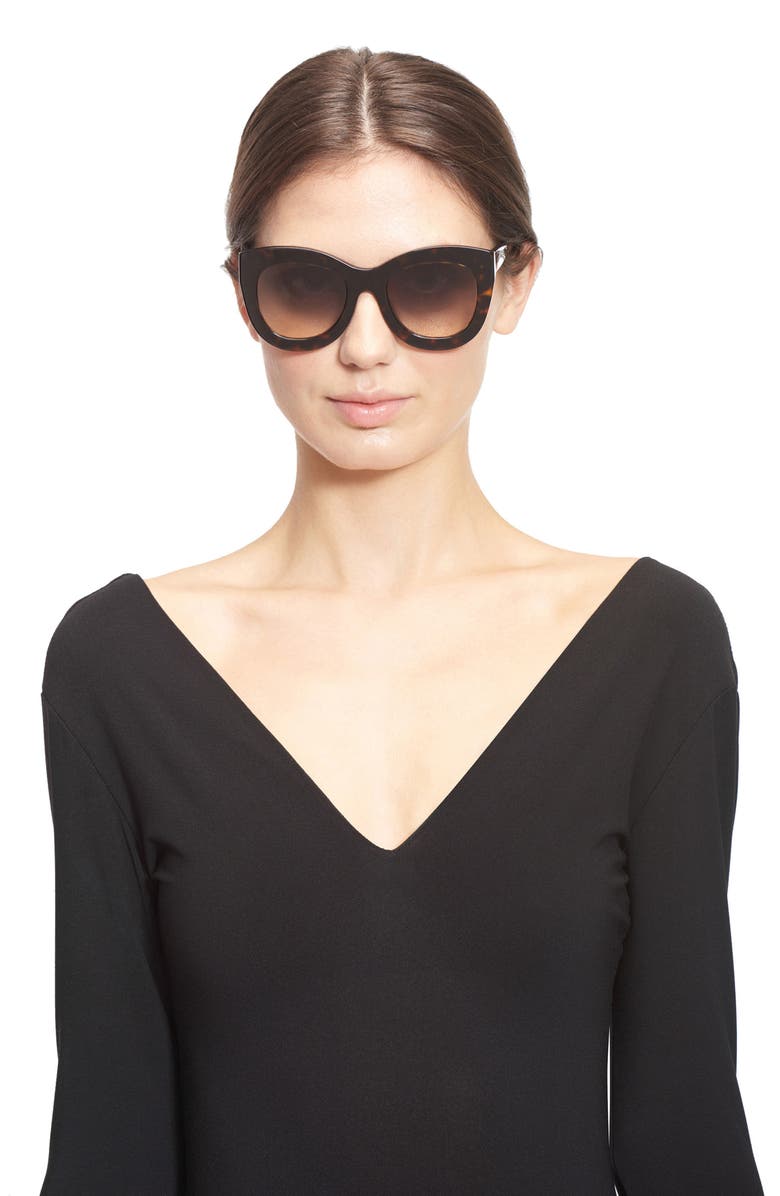 Alice + Olivia Madison 56mm Cat Eye Sunglasses | Nordstrom display picture 3