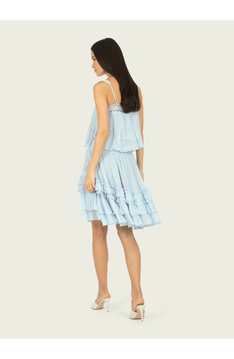 SECRET MISSION Calantha Top, Alternate, color, Cloud Blue