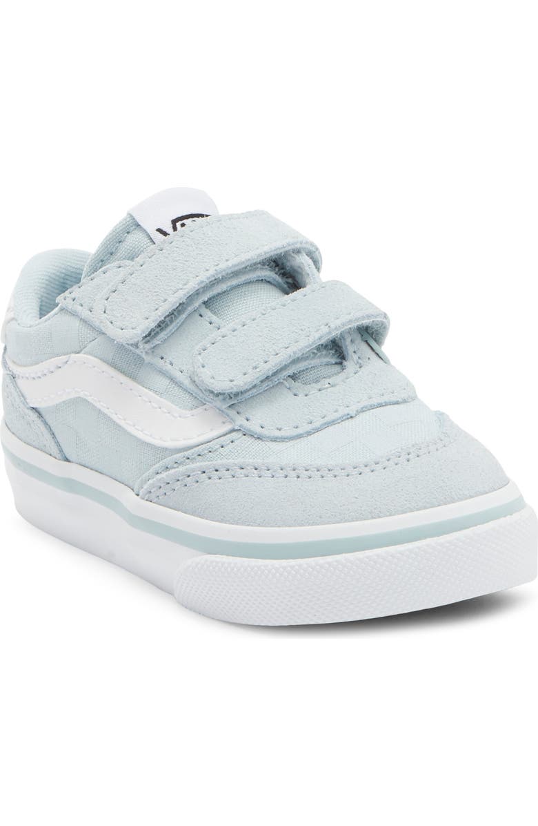 Vans Kids' Brooklyn Sneaker, Main, color, Check Textile Dawn Mist