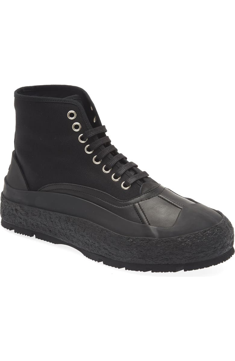 Jil Sander High Top Sneaker, Main, color,