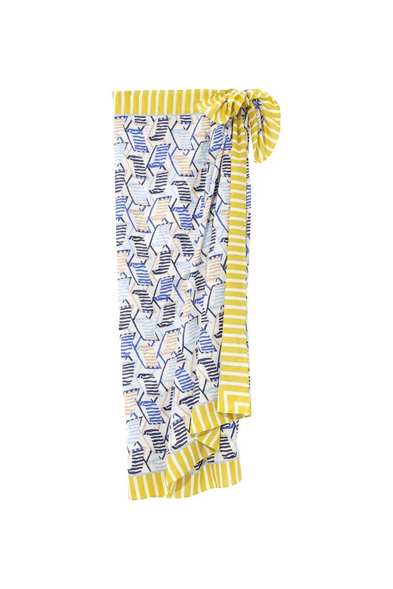 Beach Lounge Sarong, Main, color, Ultramarine