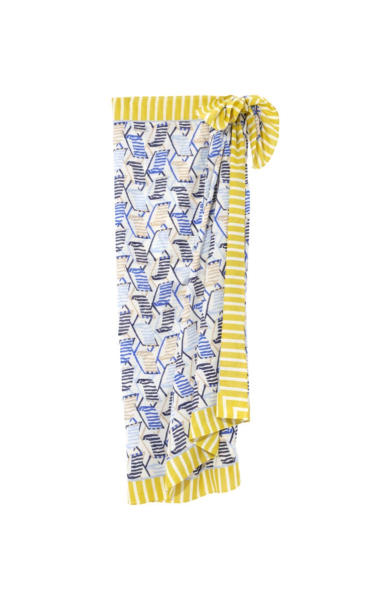 Echo Beach Lounge Sarong, Main, color, Ultramarine