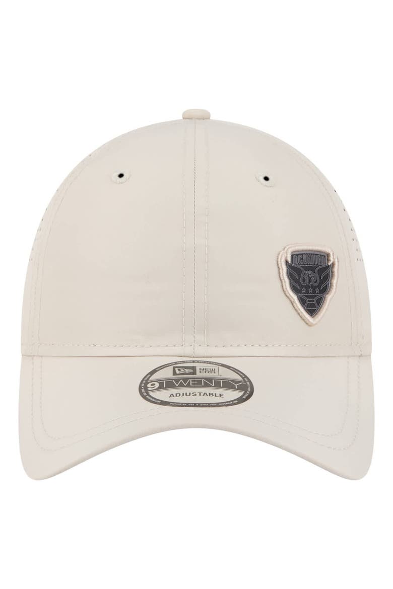 Men's New Era  Tan D.C. United Active 9TWENTY Adjustable Hat, Alternate, color, Tan
