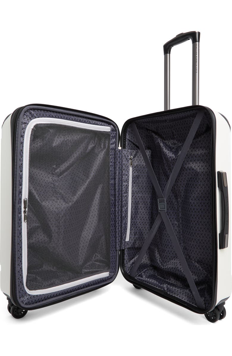 Kenneth Cole Flying Axis 24" Hardside Spinner Luggage, Alternate, color, Coconut White