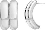 Bony Levy 14K Gold Double Line Stud Earrings