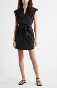 Nordstrom Sleeveless Belted Minidress