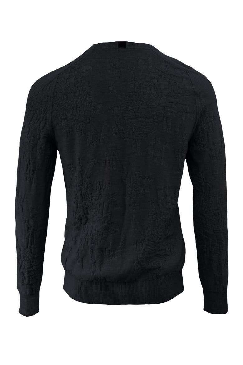 Cole Fully Fashioned Merino Wool Crewneck Sweater, Alternate, color, Charcoal