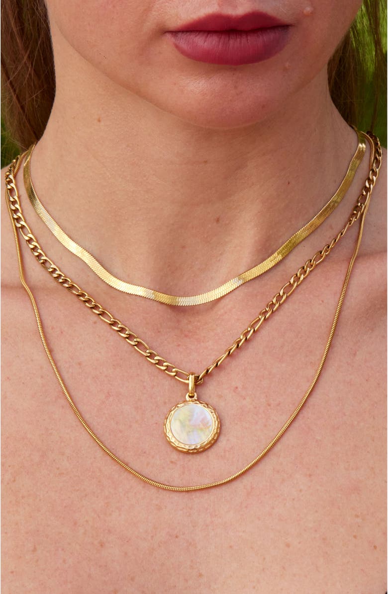 SAVVY CIE JEWELS 9-Piece Jewelry Gift Set, Alternate, color, Yellow Gold