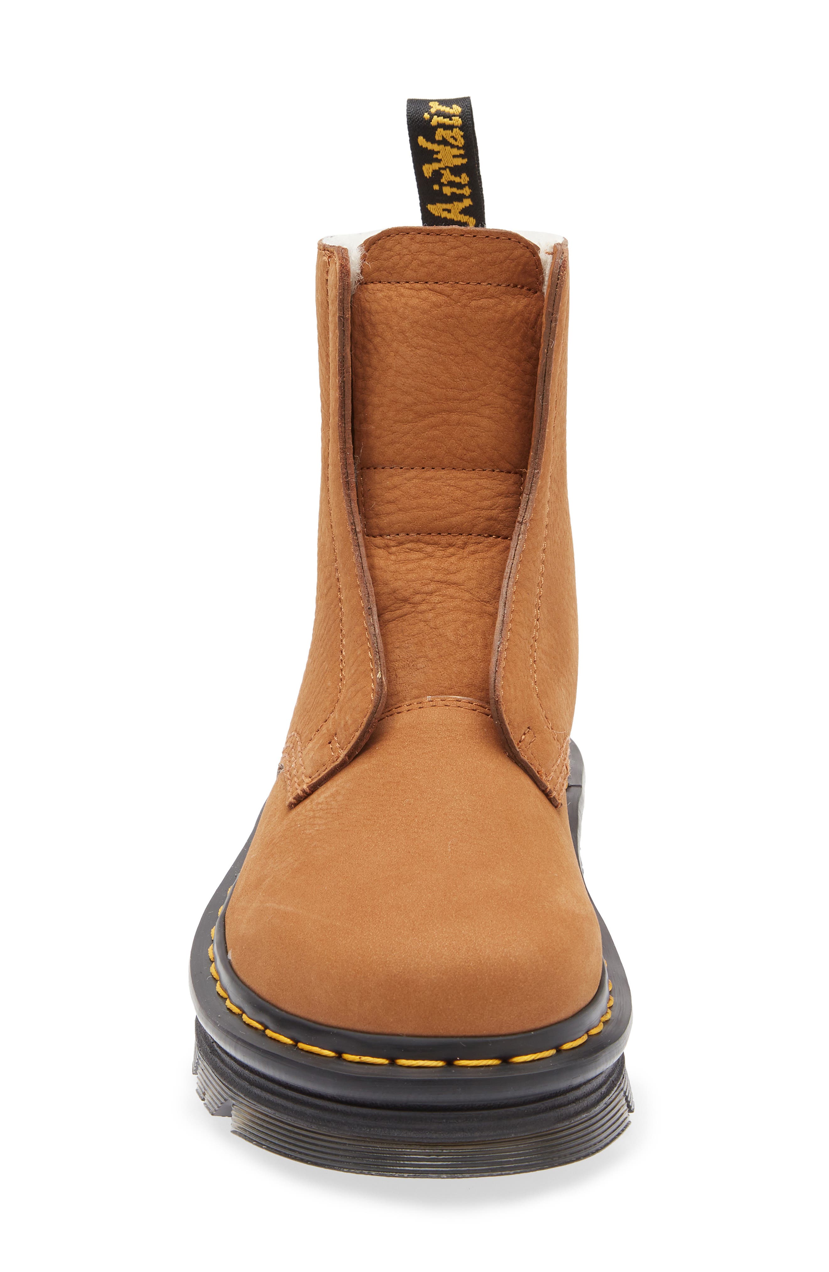 Dr. Martens Zebzag Laceless Boot, Alternate, color, Desert Brown