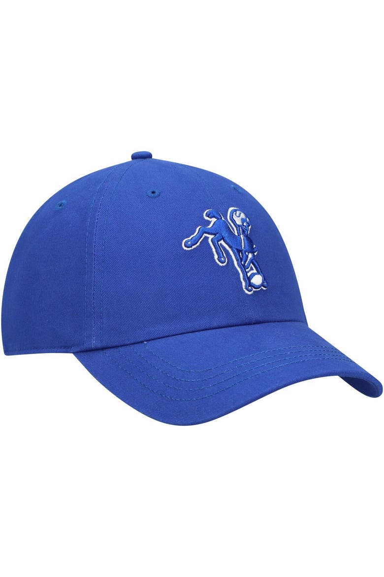 Women's '47 Royal Indianapolis Colts Miata Clean Up Legacy Adjustable Hat, Alternate, color, Royal