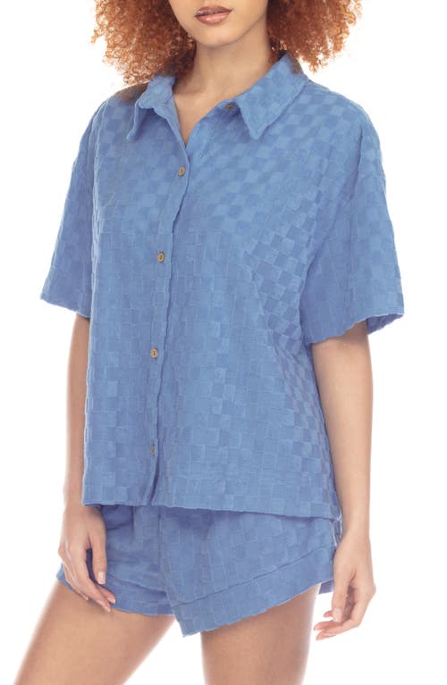 Honeydew Easy Does It French Terry Short Pajamas
