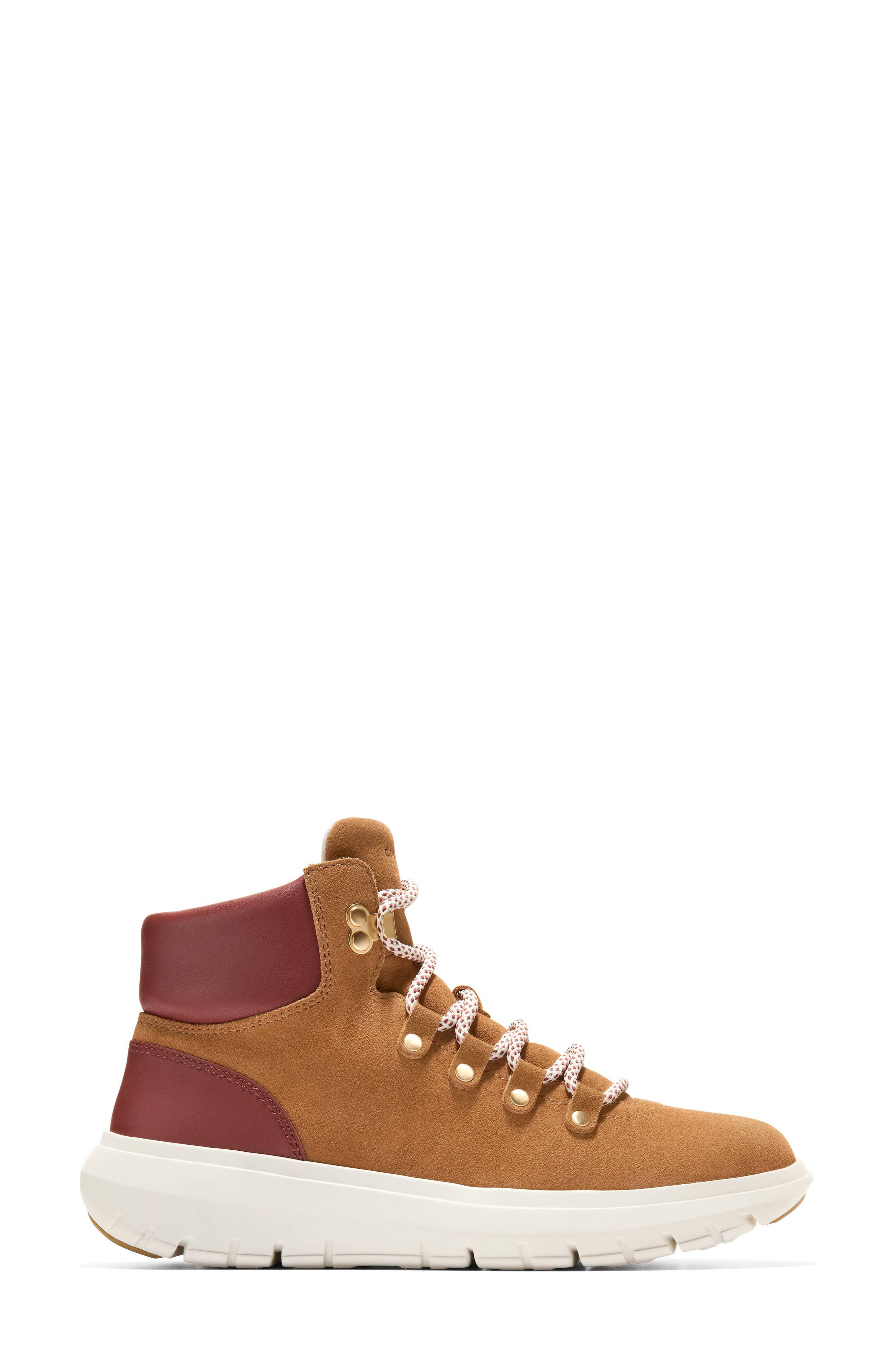 Grand Raelyn Waterproof Hiking Boot, Alternate, color, GOLDEN HONEY SUEDE/ CUOIO