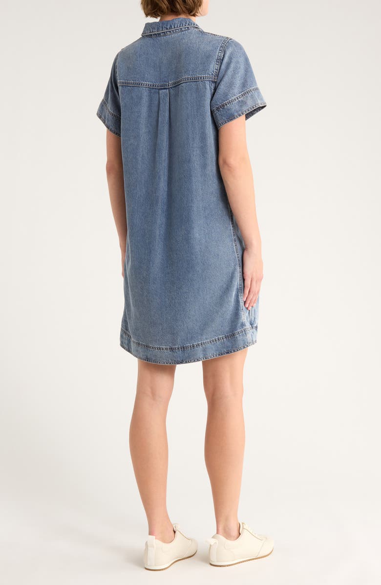 Splendid Sterling Denim Shirtdress, Alternate, color, Indigo