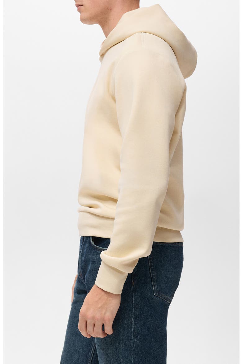 Regular Fit Fleece Hoodie, Alternate, color, ECRU