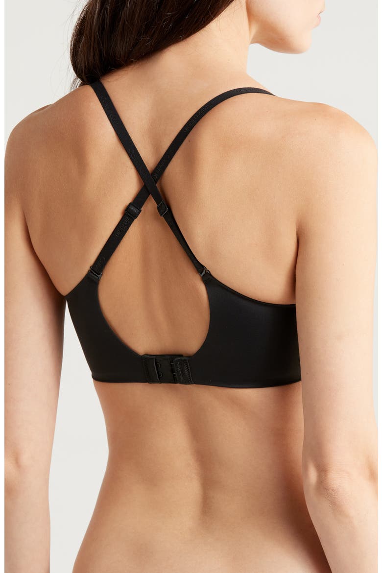 Push-Up Plunge Bra, Alternate, color, BLACK