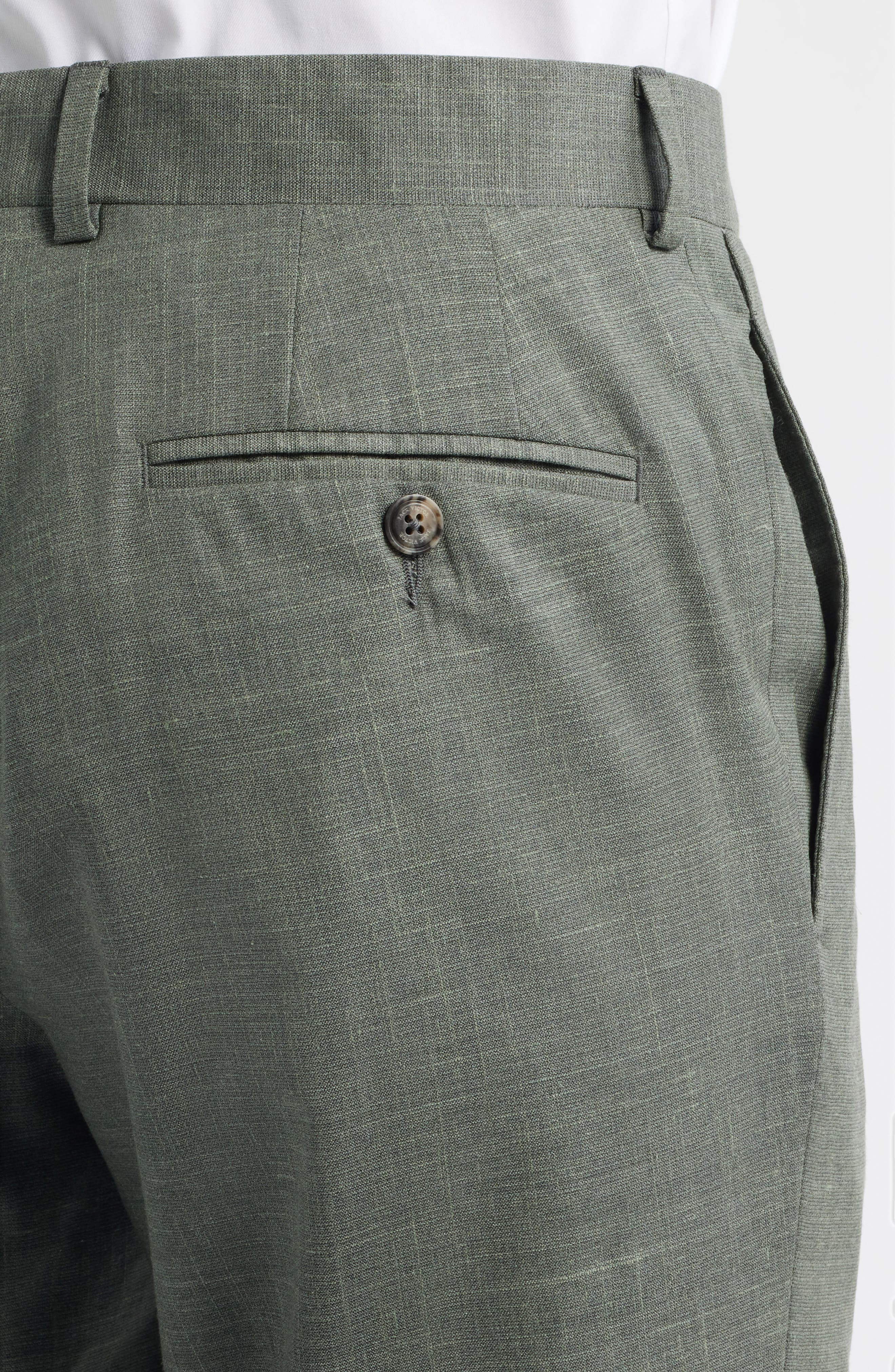 Мужские Jack Victor Patrick Stretch Tropical Wool, Silk & Linen Blend Pants — фото 4