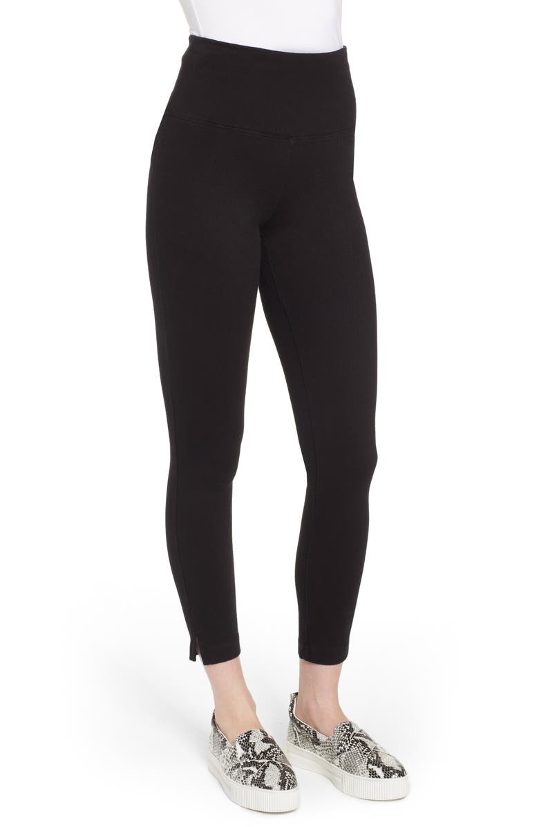 Lysse ́ High Waist Skinny Denim Leggings, Alternate, color, Black