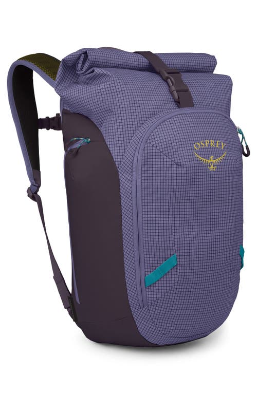 Osprey Transporter 30-liter Roll Top Backpack In Euphoria Purple/purple Ink