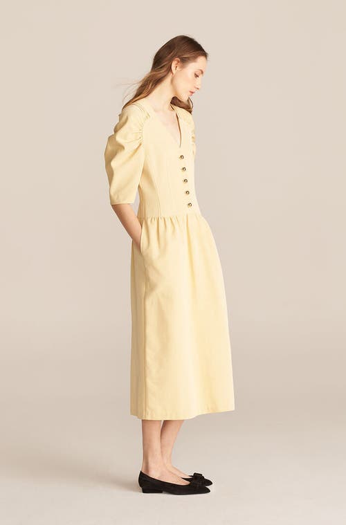 REBECCA TAYLOR REBECCA TAYLOR LONG SLEEVE FAILLE DRESS