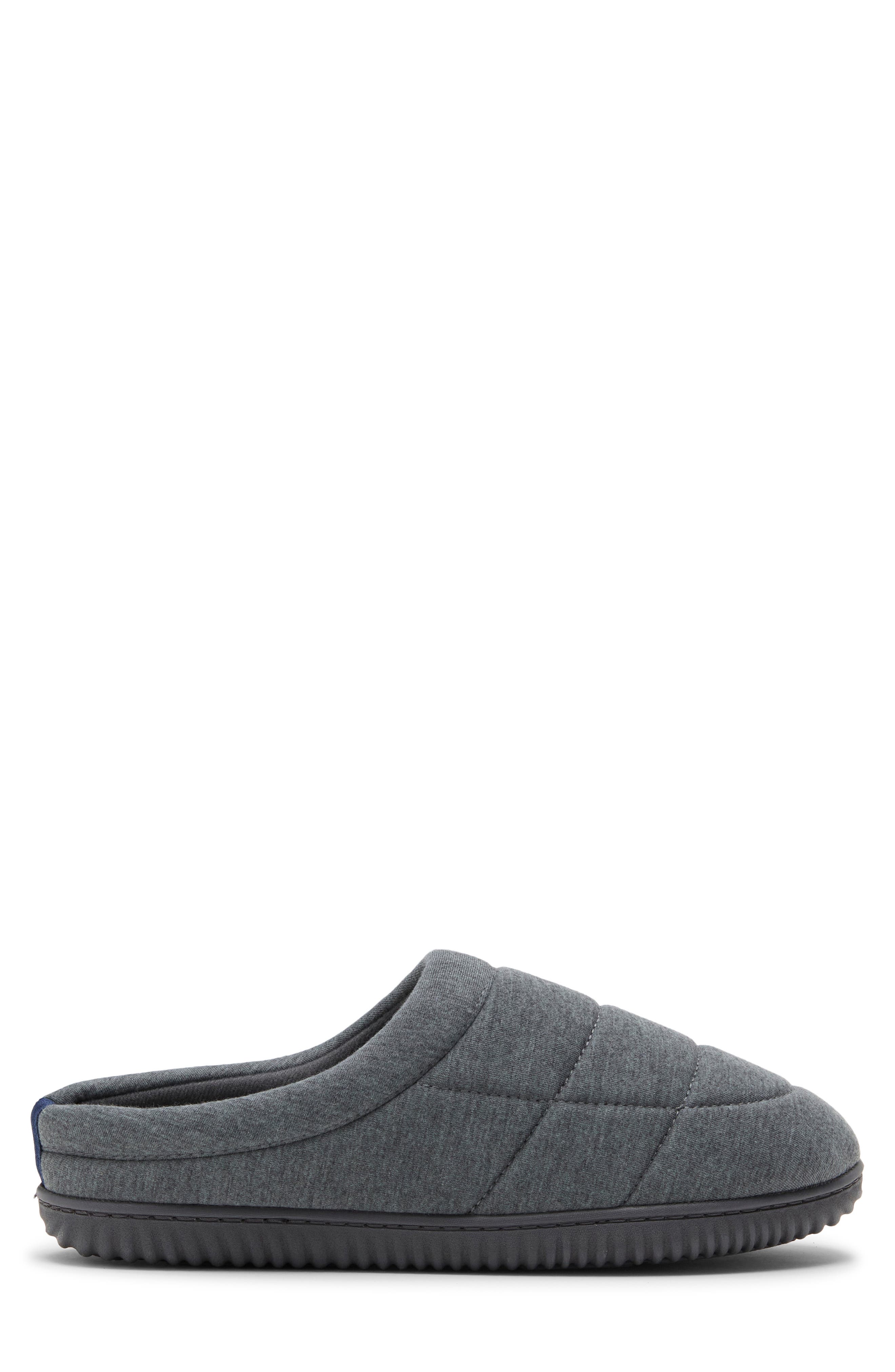Arlo Jersey Clog Slipper, Alternate, color, DARK HEATHER GREY
