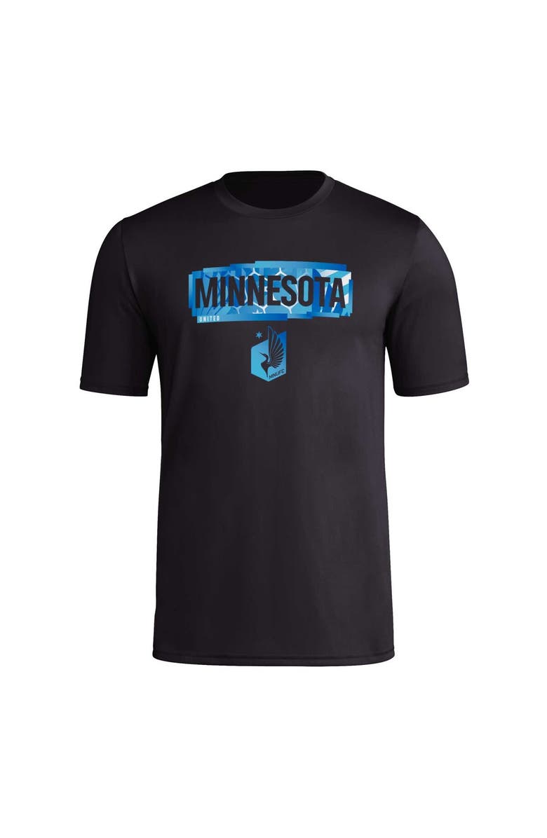 adidas Men's adidas Black Minnesota United FC Local Pop AEROREADY T-Shirt, Alternate, color, 