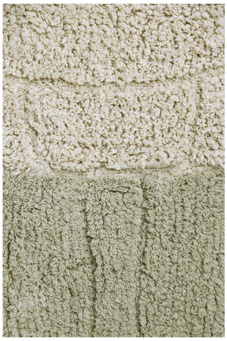 Sea Turtle Washable Recycled Cotton Blend Rug, Alternate, color, NATURAL OLIVE
