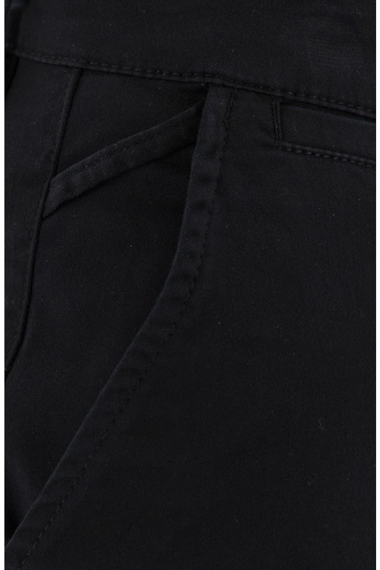 9-Inch Performance Stretch Chino Shorts, Alternate, color, BLACK